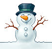 Schneemann Smilies (13) Smiley – Schneemann